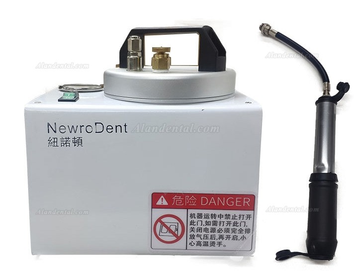 Dental Portable Lab Air Pressure Pot Sterilizing Pneumatic Polymerizing Polymerizer